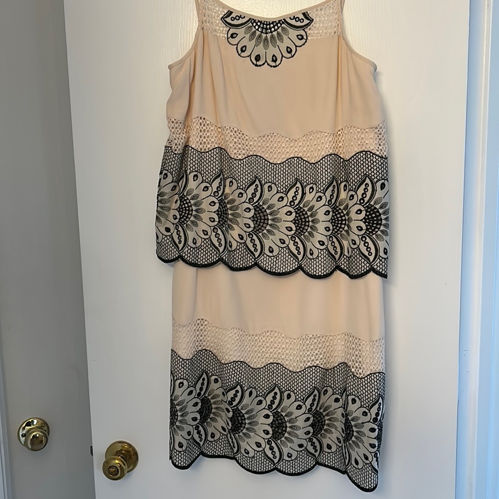 Anthropologie Dress with Embroidery by Liberty Garden